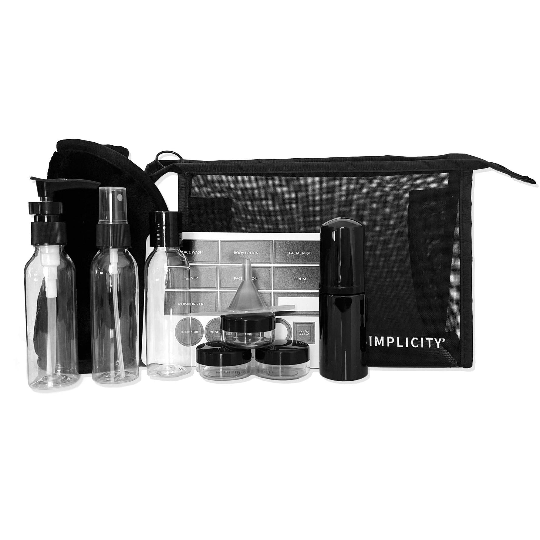 withSimplicity 12pc Travel Kit