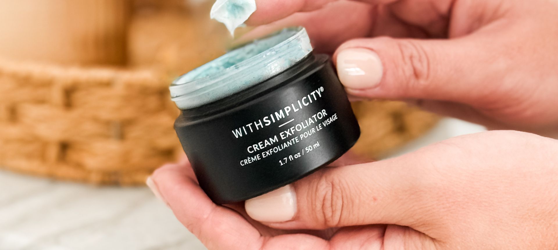 all about glycolic acid, photo of withSimplicity Cream Exfoliator