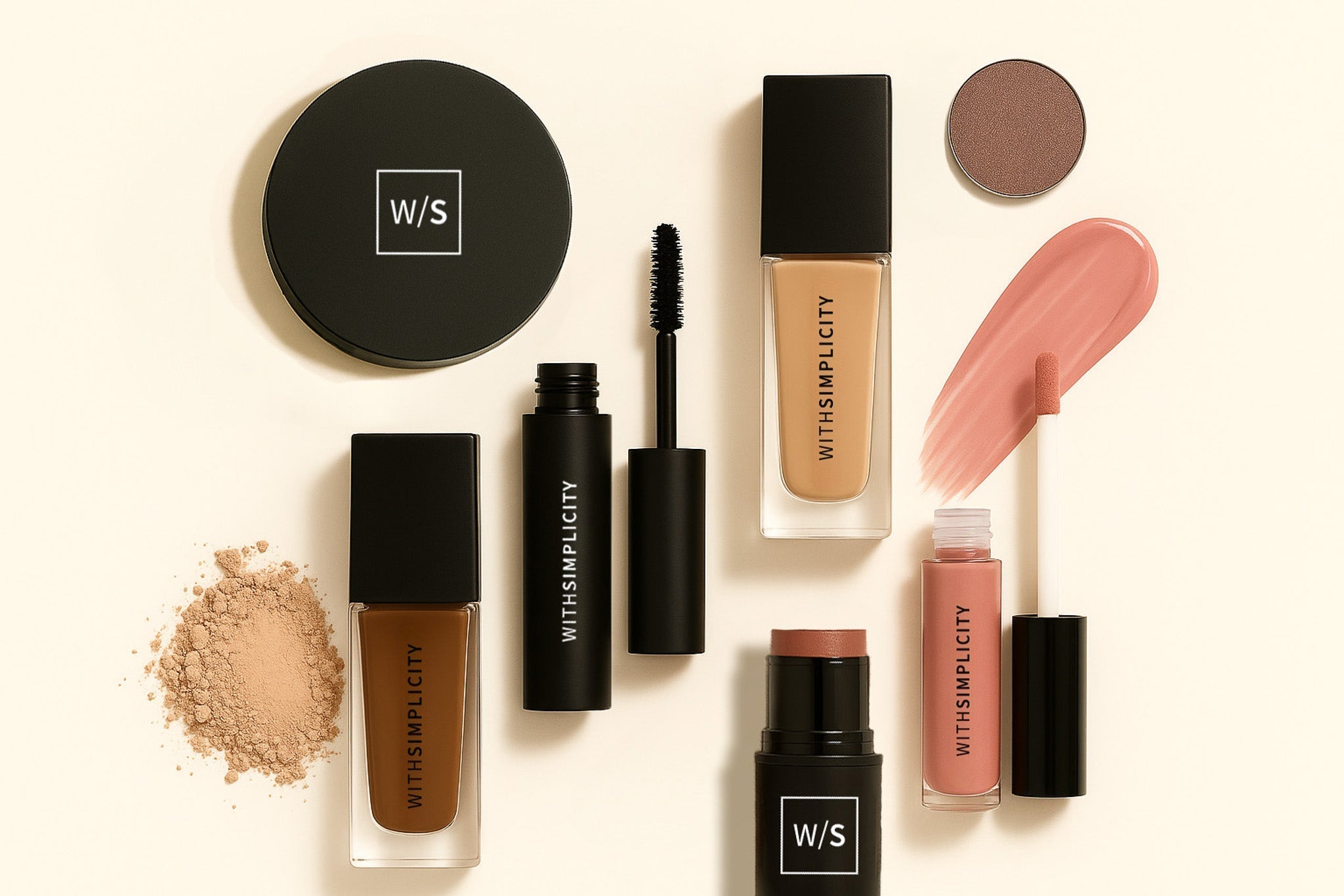 withSimplicity clean natural makeup