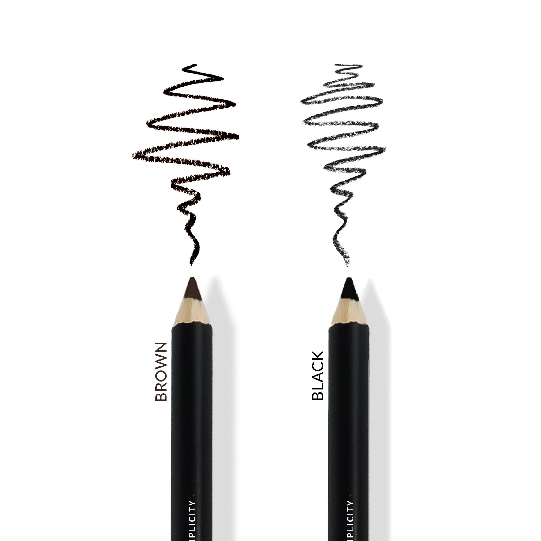withSimplicity Natural Black and Brown Eyeliner
