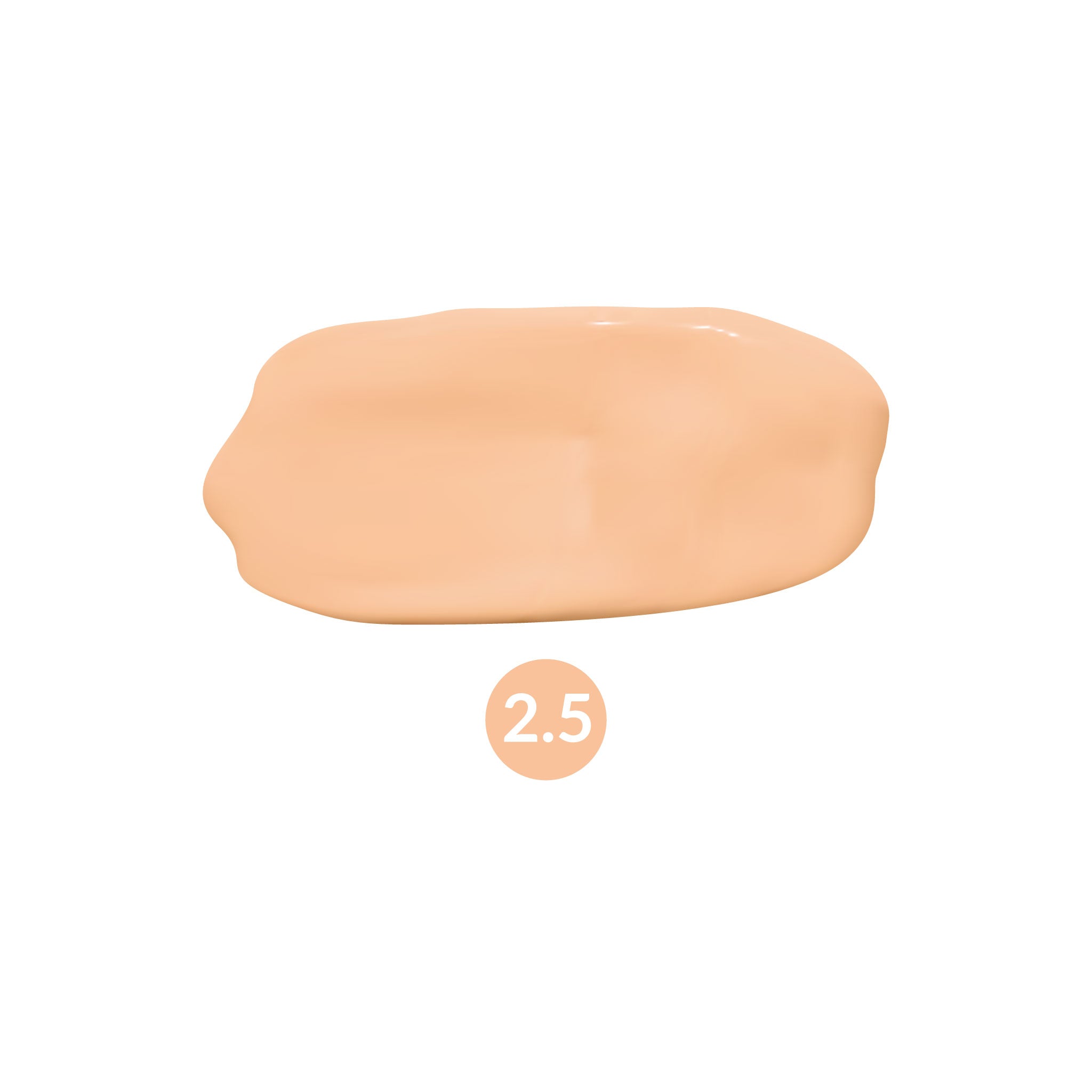 withSimplicity Liquid Foundation Swatch Shade 2.5