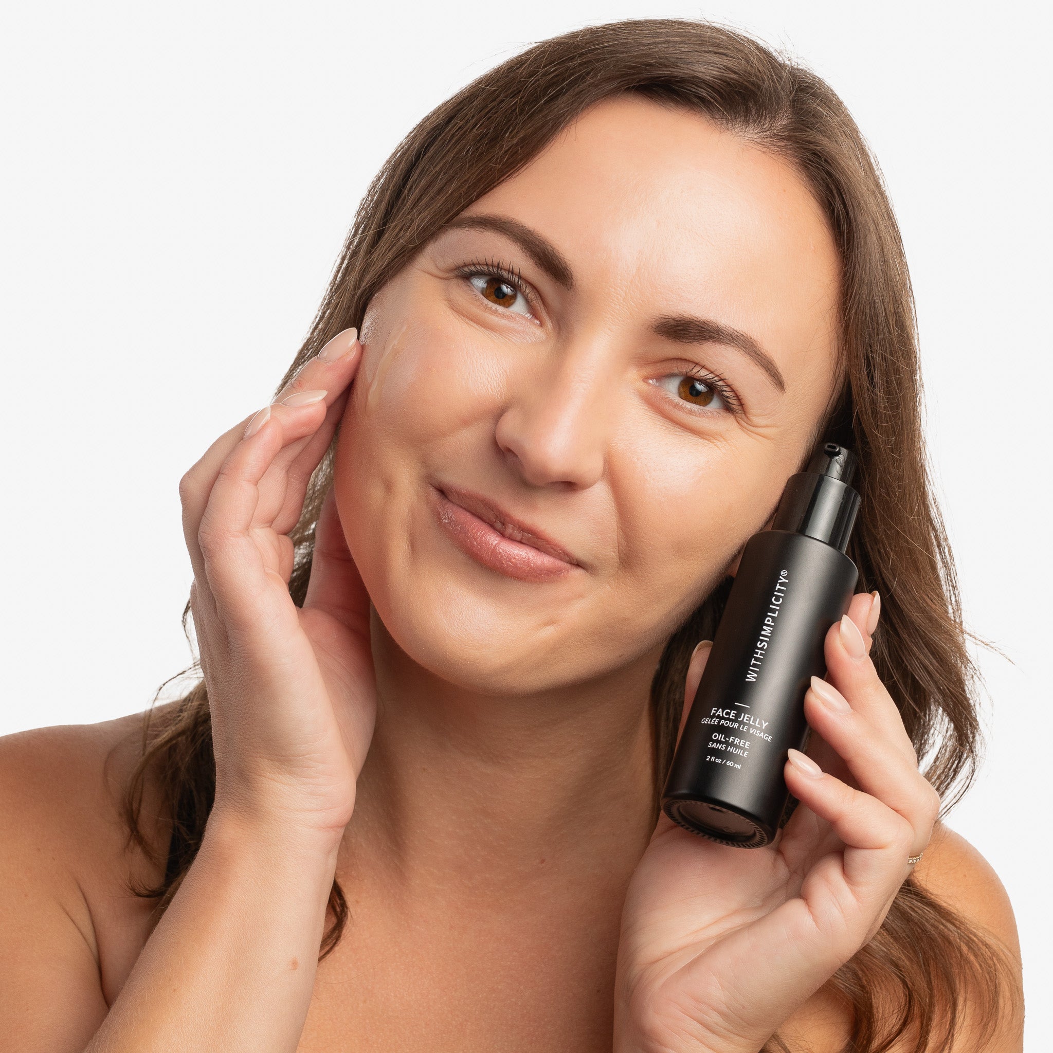 withSimplicity Face Jelly Oil-Free Natural Moisturizer