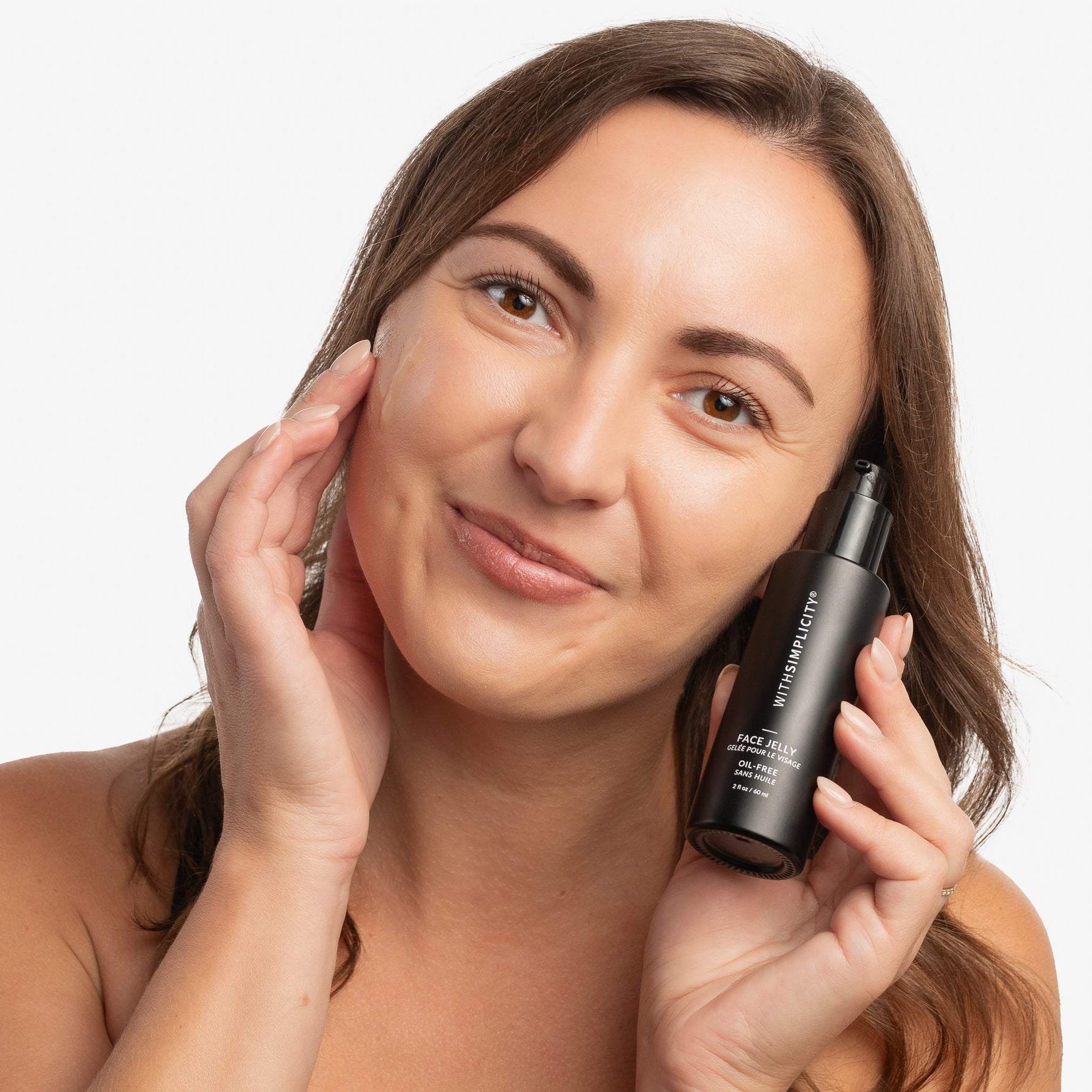 withSimplicity Face Jelly Oil-Free Natural Moisturizer