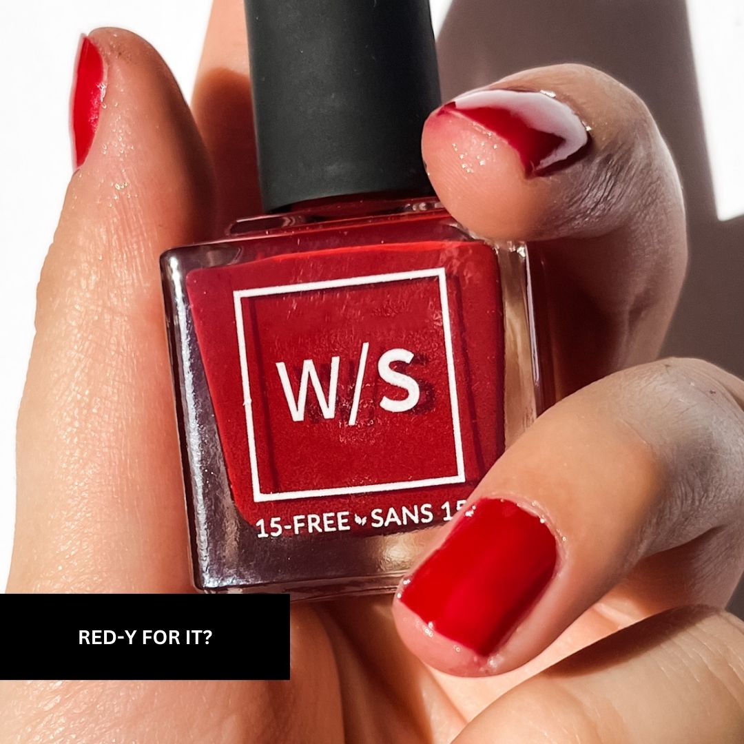 15-Free Holiday Nail Polish - Red-y-For-It
