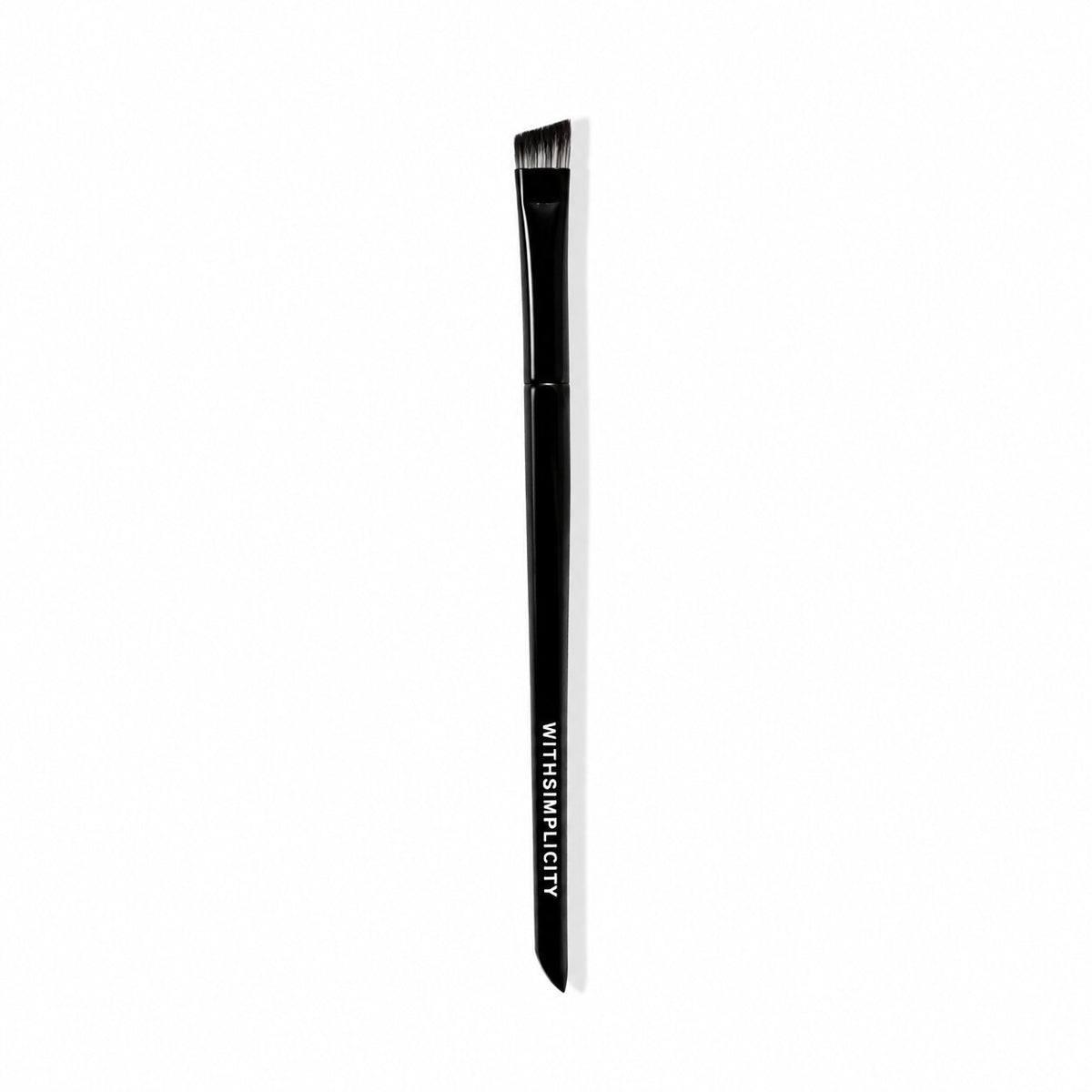 withSimplicity angled line makeup brush against white background