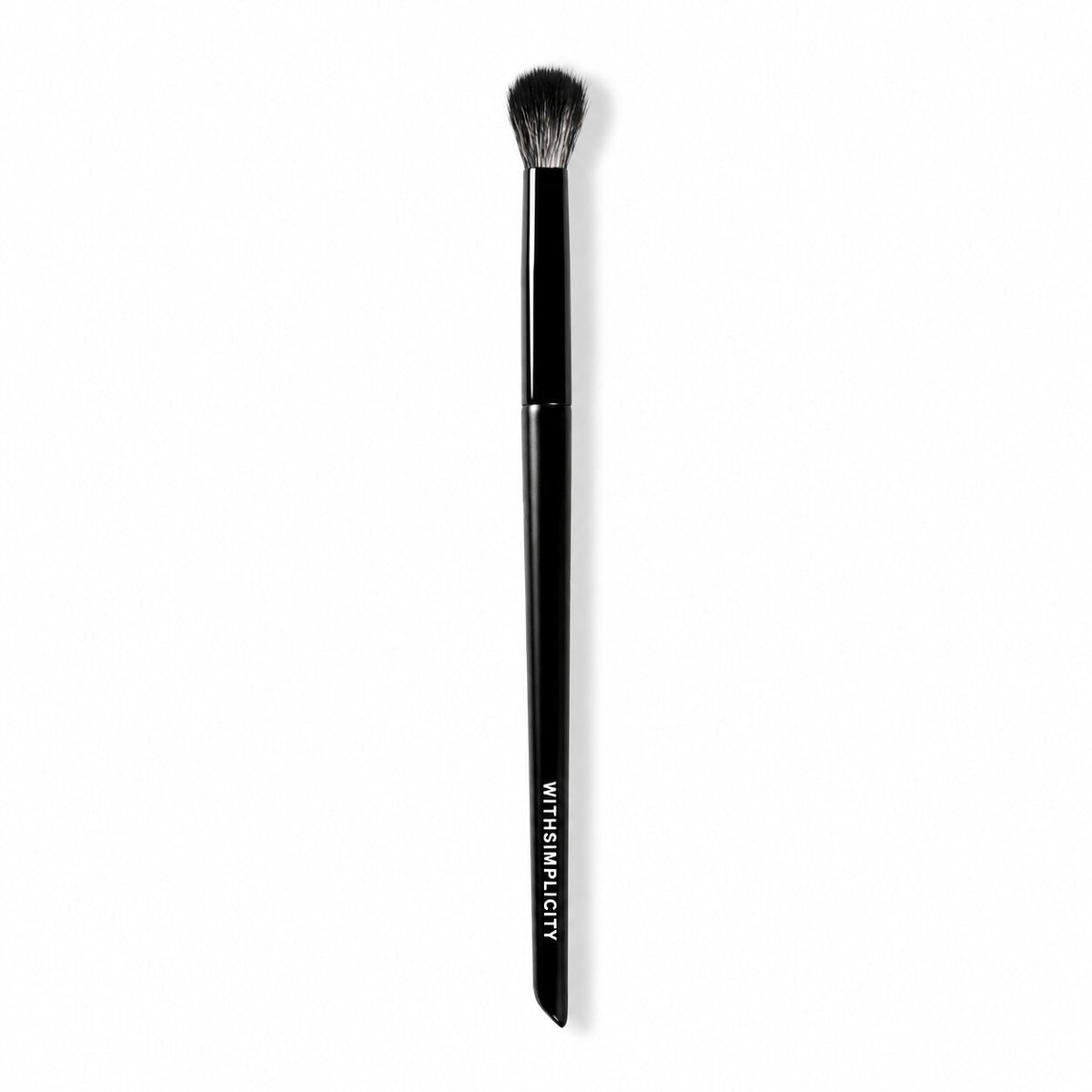 withSimplicity black Eye Blender makeup Brush on a white background