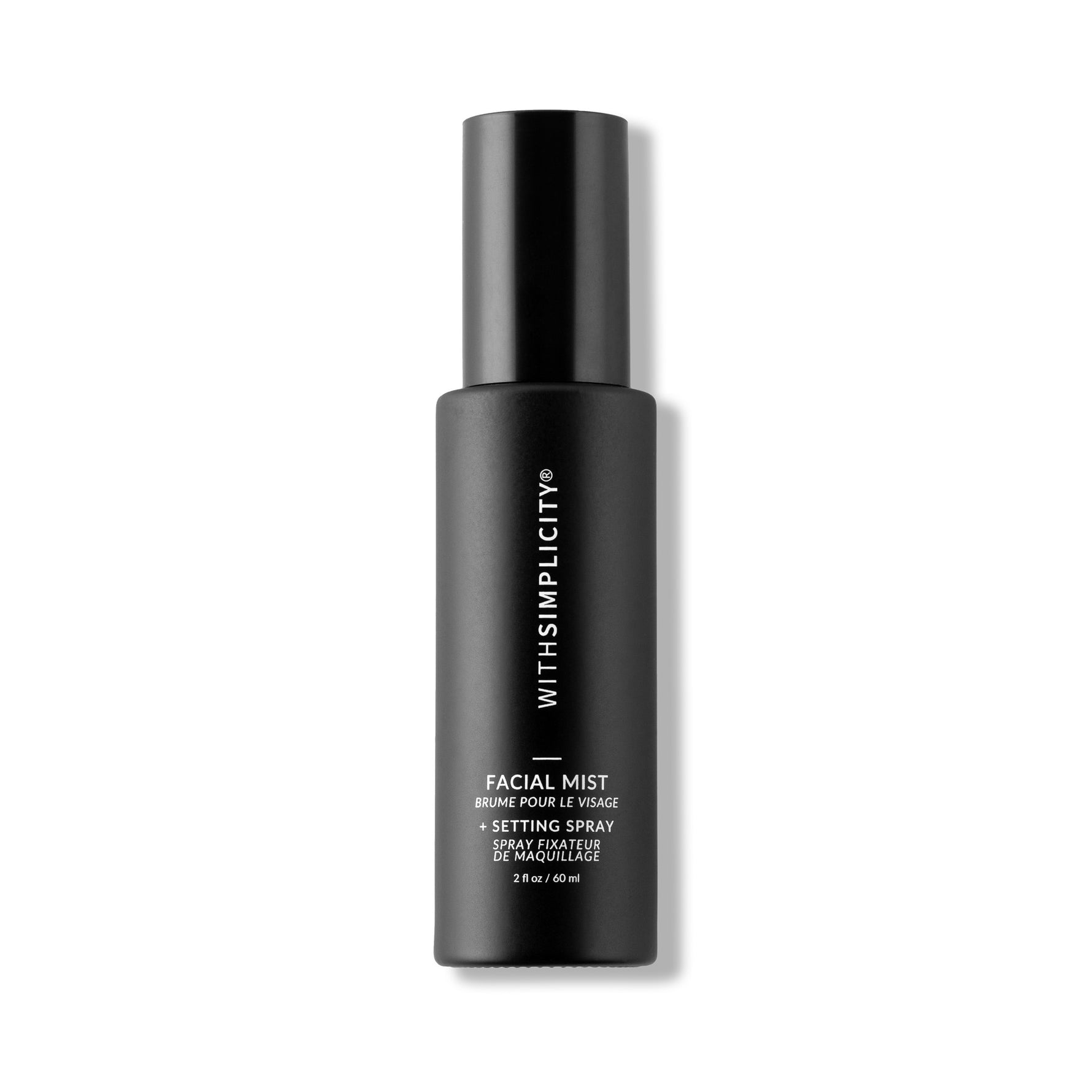 withSimplicity Natural Organic Facial Mist and Natural Makeup Setting Spray