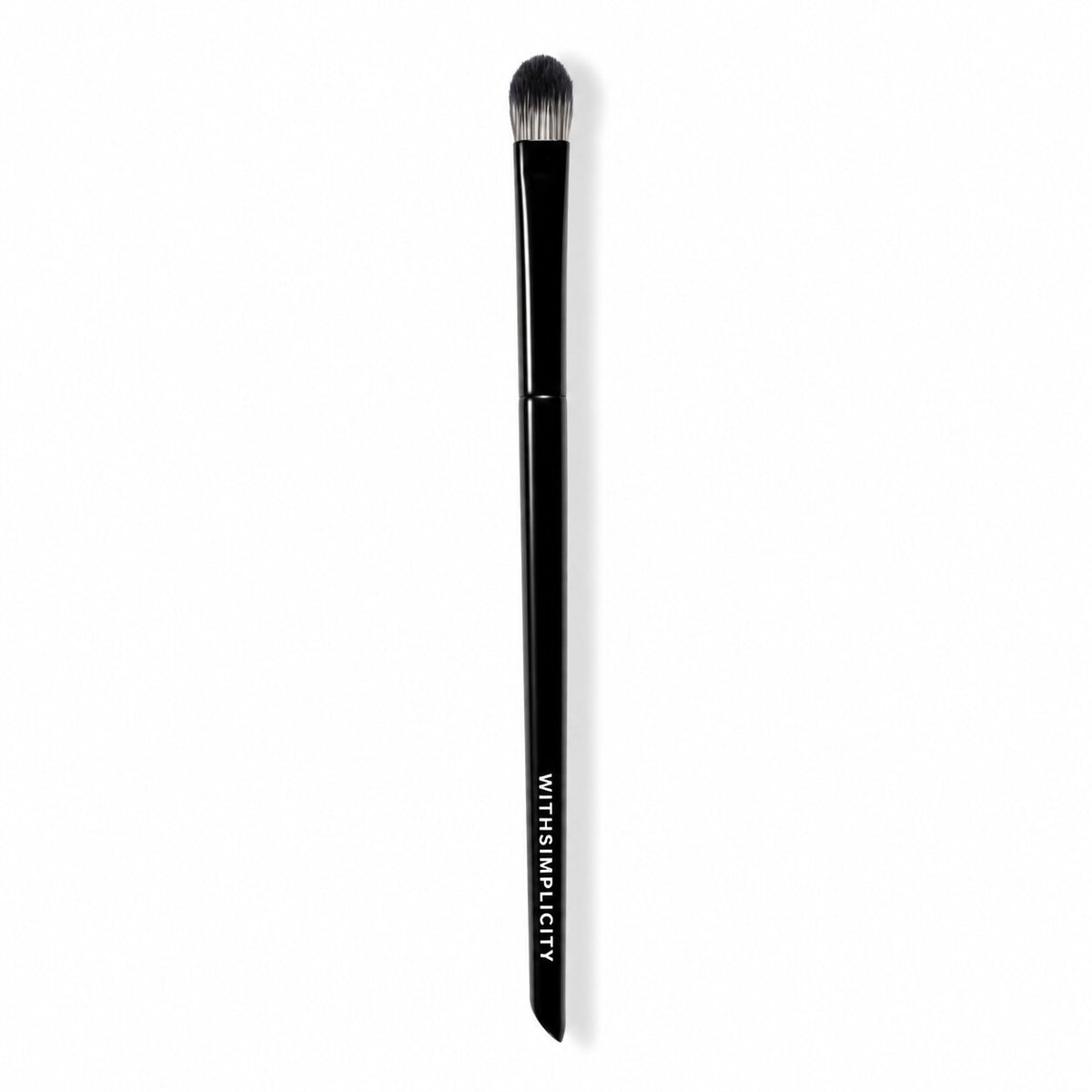 withSimplicity flat eyeshadow makeup brush on a white background