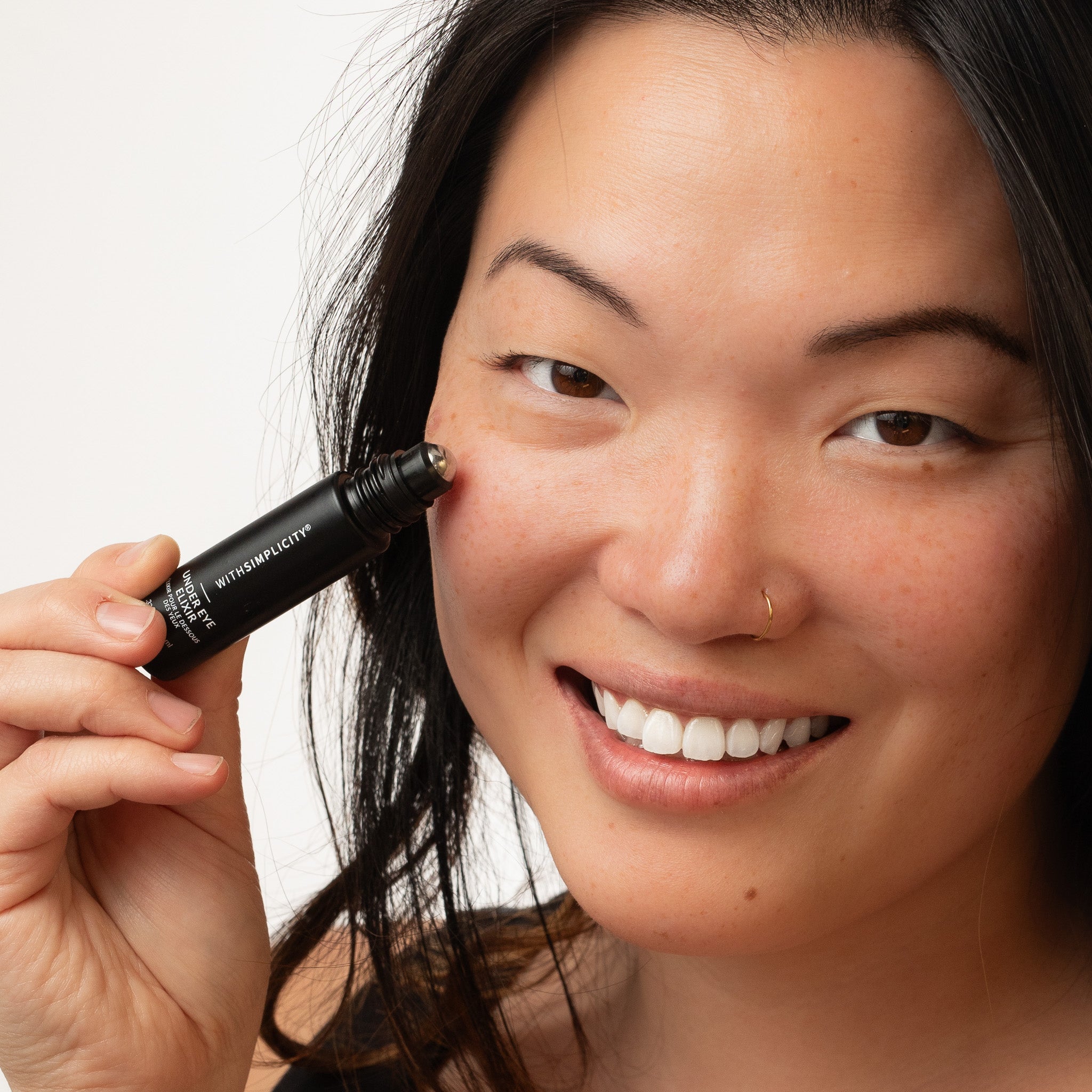 withSimplicity natural under eye treatment for circles and fine lines