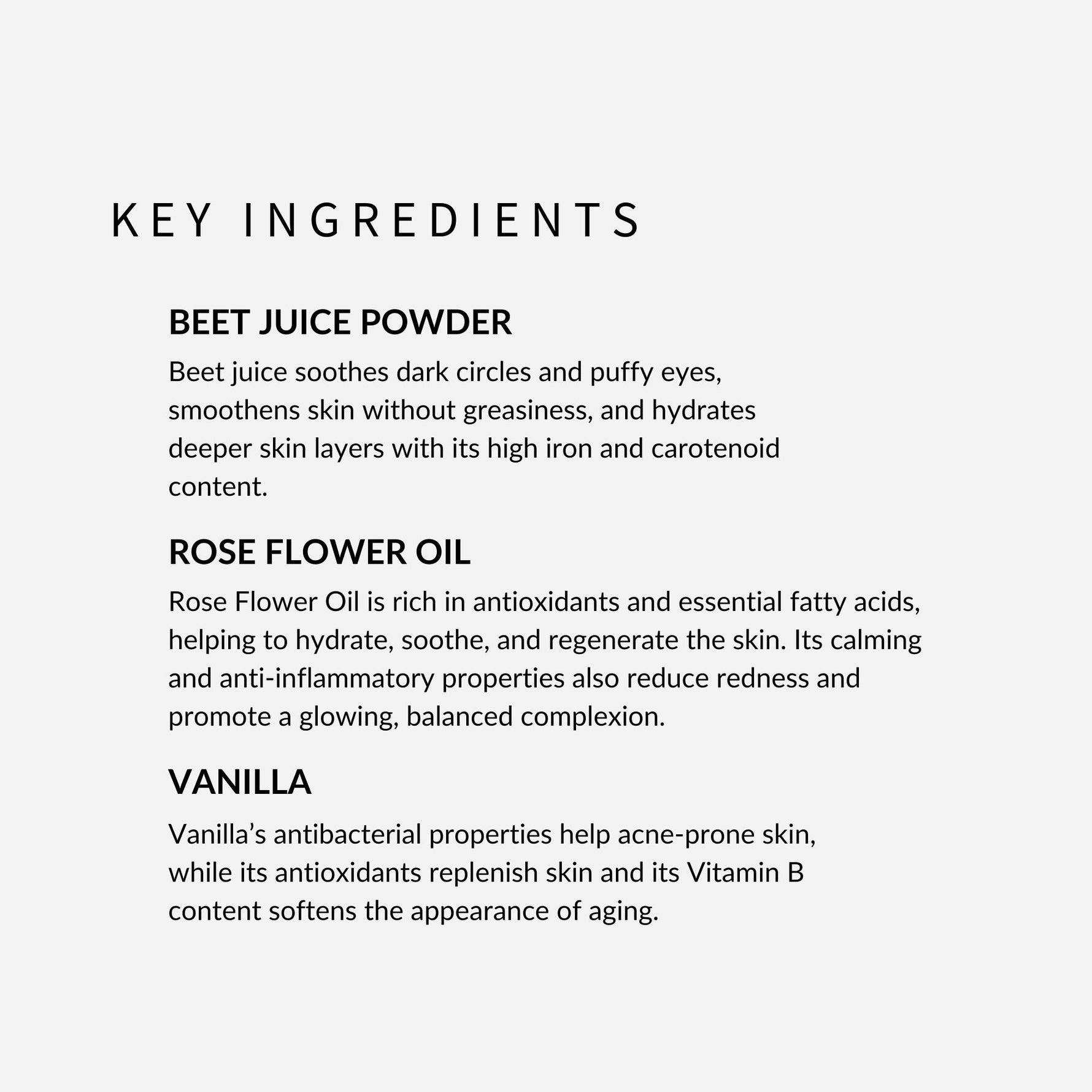 withSimplicity antioxidant pro-aging beet mask
